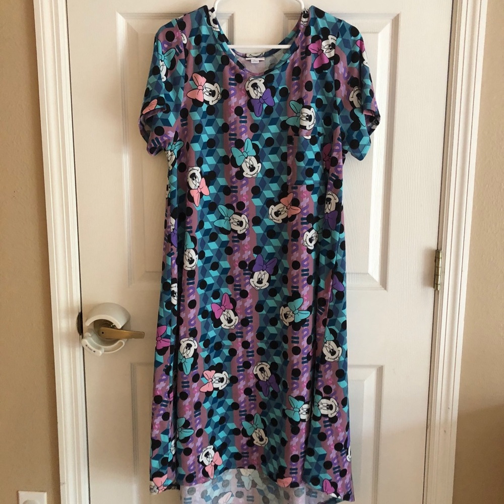BNWOT LuLaRoe Disney Carly (Minnie Mouse Print)!